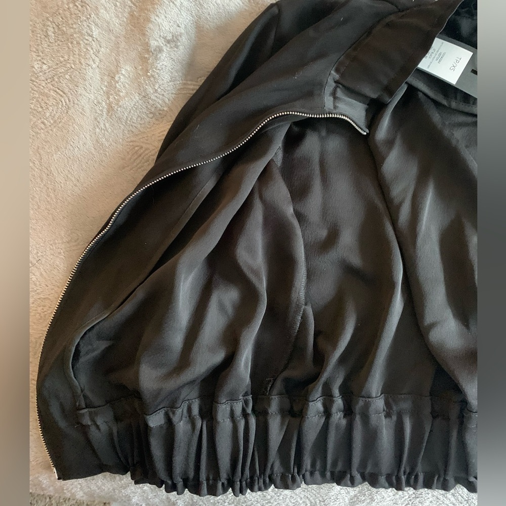 Dynamite black crop bomber jacket - Picture 8 of 8